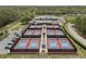 Aerial view of pickleball courts, perfect for sports enthusiasts at 2444 Grandfather Mtn, Spring Hill, FL 34606