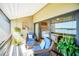 Enjoy relaxing views from the bright and breezy balcony at 1111 N Bayshore Blvd # D6, Clearwater, FL 33759