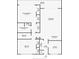 Detailed floor plan illustrating the layout and dimensions of this spacious property at 1581 Gulf Blvd # 102N, Clearwater Beach, FL 33767