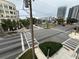 Pictures a street view with a large intersection surrounded by city buildings, and crosswalk at 200 4Th S Ave # 231, St Petersburg, FL 33701