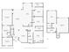 Detailed floorplan displays layout of both first and second floor including dimensions and room names at 32554 Silvercreek Way, Wesley Chapel, FL 33545