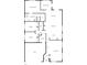 House floor plan showing the layout of each of the rooms in the house at 4914 Trinidad Dr, Land O Lakes, FL 34639