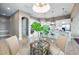 Dining area that has a view of the spacious kitchen at 5405 Merritt Island Dr, Apollo Beach, FL 33572
