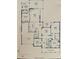 Detailed first floor plan showcasing the layout, room dimensions, and overall design of the home at 5405 Merritt Island Dr, Apollo Beach, FL 33572