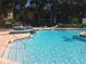 Beautiful community pool and lounging area, perfect for recreation and relaxation at 8653 Fancy Finch Dr # 102, Tampa, FL 33614