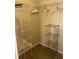 Walk-in closet with shelving and storage solutions for optimal organization and space utilization at 8653 Fancy Finch Dr # 102, Tampa, FL 33614