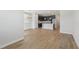 Bright, open-concept space featuring wood-look tile flooring, ideal for modern living at 7274 Deer Valley Cir, Tampa, FL 33635