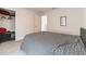 Comfortable bedroom with carpet flooring, and a closet for storage at 3715 Capri Coast, Plant City, FL 33565