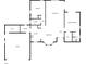 Detailed floor plan showcasing the layout of the home, including bedrooms, living room, and kitchen at 111 Englewood Garden Ct, Englewood, FL 34223