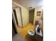 Bathroom in need of updating with wallpaper and flooring at 7321 Central Ave # 504, St Petersburg, FL 33710