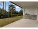 Inviting outdoor kitchen equipped with a built-in grill and countertop at 2551 Alhaven Ter, North Port, FL 34286