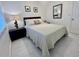Bedroom with a queen size bed and decor at 681 Dalton Blvd, Port Charlotte, FL 33952