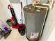 A close up view of the home's water heater at 681 Dalton Blvd, Port Charlotte, FL 33952