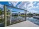 Private boat lift at 8704 Bay Crest Ln, Tampa, FL 33615