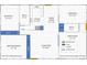 Detailed floor plan showcasing the layout with labeled rooms and dimensions at 6639 Renaldo S Way, St Petersburg, FL 33707