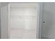 Open closet features wire rack shelving at 2310 Logsdon St, North Port, FL 34287