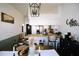 Modern kitchen features light and bright interior and natural butcher block counters at 4217 Avanti Cir, New Port Richey, FL 34655