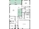 Detailed floor plan showcasing layout of bedrooms, bathrooms, kitchen, and living areas at 25126 Calusa Dr, Punta Gorda, FL 33955