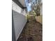 Exterior shot of the backyard with a view of the fence at 8306 N Orleans Ave, Tampa, FL 33604