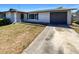 Charming single-story home with a well-maintained lawn, attached garage, and inviting curb appeal at 9210 Crabtree Ln, Port Richey, FL 34668
