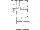 Layout of home featuring bedrooms, baths, living room, dining area, kitchen, garage, and porch at 9210 Crabtree Ln, Port Richey, FL 34668