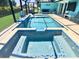 This pool and spa provides ample space for relaxing and entertaining at 2248 Bonn Ct, Punta Gorda, FL 33983