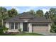 Charming single-story home with a two-car garage, neutral-colored siding, and well-maintained landscaping at 2366 Wise River Lane, Zephyrhills, FL 33539