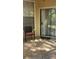 Outdoor patio with a chair and view to the outside at 5125 Palm Springs Blvd # 13107, Tampa, FL 33647