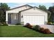 Charming single-Gathering home with a two-car garage, tidy landscaping, and neutral color palette at 149 Whiteland Bnd, Nokomis, FL 34275