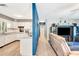 Open-concept design seamlessly connects the kitchen and living room at 5208 30Th W St, Bradenton, FL 34207