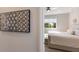 Cozy bedroom featuring a comfortable bed, soft lighting, and serene decor at 8035 St Simons St # 8035, University Park, FL 34201