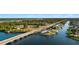 Waterfront home boasts a private dock and bridge access, surrounded by serene canals, coastal charm at 9277 St Paul Dr, Port Charlotte, FL 33981