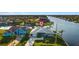 Beautiful home with curb appeal and a dock on the canal at 9277 St Paul Dr, Port Charlotte, FL 33981