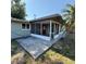 Back porch and back yard at 5428 Nutmeg Ave, Sarasota, FL 34231