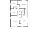 Detailed floor plan showcasing the layout of bedrooms, bathrooms, living spaces, and kitchen at 923 Brenton Leaf Dr, Ruskin, FL 33570