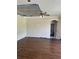 Bright living area with laminate flooring, ceiling fan and closet for storage, primed for upgrades at 11317 Village Brook Dr, Riverview, FL 33579