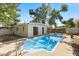 Private pool with sparkling blue water, providing a perfect oasis for relaxation and recreation at 1820 Marvy Ave, Tampa, FL 33612