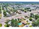 An aerial view showcasing the property's location, lush surroundings, and neighborhood amenities at 7824 Starkey Rd, Seminole, FL 33777