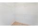 Spacious walk-in closet with ample wire shelving for organized storage solutions at 11901 4Th N St # 2107, St Petersburg, FL 33716