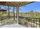 This screened-in patio offers views of lush greenery and surrounding buildings at 11901 4Th N St # 2107, St Petersburg, FL 33716