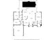 Detailed floor plan showcasing layout including bedrooms, kitchen, living room, and garage at 621 Erin Way, Brooksville, FL 34601