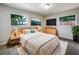 Serene bedroom with natural light, stylish decor, and cozy furnishings at 1207 Lorie Cir, Brandon, FL 33510