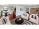 Bright and airy living room featuring modern furnishings and decor at 1207 Lorie Cir, Brandon, FL 33510