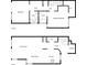 Detailed floor plan showcasing the layout of the bedrooms, bathrooms, kitchen, living room, and other areas of the home at 6902 Lakeview Ct, Tampa, FL 33634
