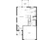 Open-concept first floor plan featuring a large great room, kitchen, and garage access at 9418 Sandy Bluffs Cir, Parrish, FL 34219