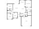 Detailed floor plan showing the layout of the home, including bedrooms, bathrooms, and living spaces at 3339 Elkcam Blvd, Port Charlotte, FL 33952