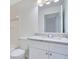 Bathroom featuring a granite countertop and tile floors at 5009 72Nd E Ct, Bradenton, FL 34203