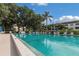 Enjoy a swim in this sparkling pool with lounge chairs in a well maintained condominium community at 2597 Countryside Blvd # 204, Clearwater, FL 33761