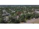 Birds-eye view of home situated in a lush, wooded neighborhood with mature trees at 12802 Cattail Shore Ln, Riverview, FL 33579