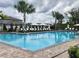 Relaxing community pool featuring lounge chairs, shady umbrellas, and a sparkling blue pool under cloudy skies at 10357 Scarlet Skimmer Dr, Riverview, FL 33578
